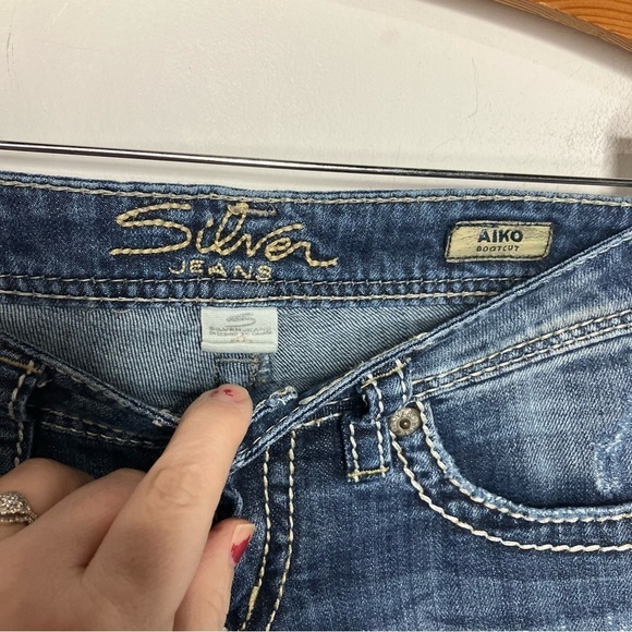 Silver Jeans Aiko bootcut jeans size 26 - Picture 3 of 7
